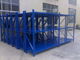 Blue Steel Medium Duty Racking With Box-shape Beam 8m Vertical Storage Racks