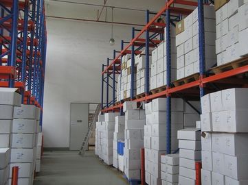 διπλό δευτερεύον Drive υποστηριγμάτων στα συστήματα ραφιών παλετών μεσαίας ισχύος με την ακτίνα υποστηριγμάτων