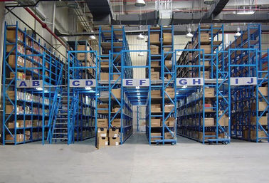 150KG - χειρωνακτικά πατώματα ημιωρόφων λειτουργίας 600KG με τα ράφια ραφιών